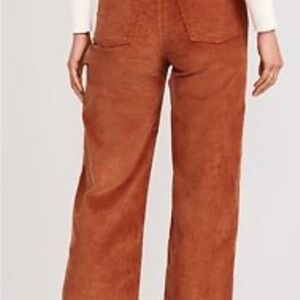 Old Navy Women's Brown Wide Leg Corduroy Pants